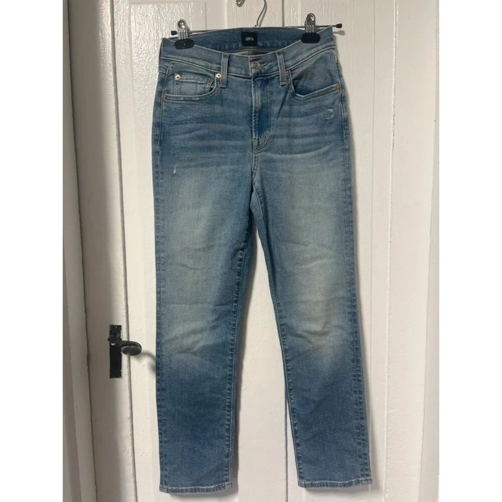 NWT Edwin Bree Regular Hem Mid Rise straight leg jeans size 25